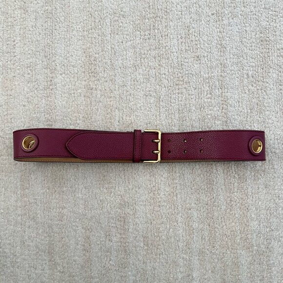 Burberry Leather Grommet Belt 30/75 main image 5